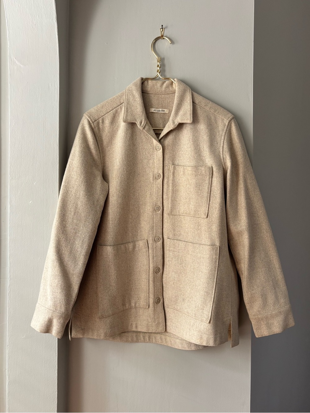 Wool Blend Chore Jacket, size M
